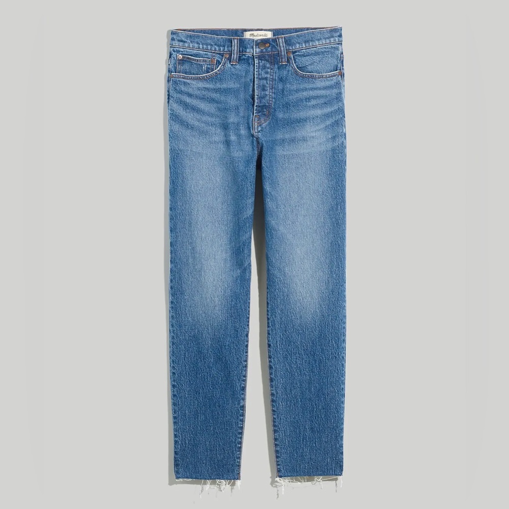 *NEW* Madewell Vintage Taper Jeans Northlane Wash Raw Hem Men’s 35W x 32L
